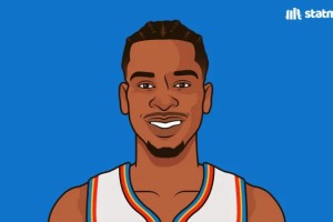 hth-StatMuse：亚历山大80%命中率砍40分5板10助，过去40年首人