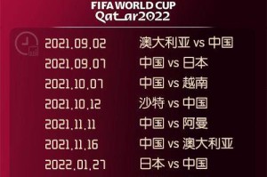 国足12强赛赛程：前2场连战澳日 末轮客战阿曼